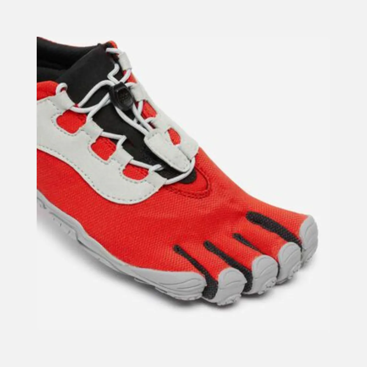 Vibram V-Run Retro Men's Barefoot Running Footwear -Red/Black/Grey