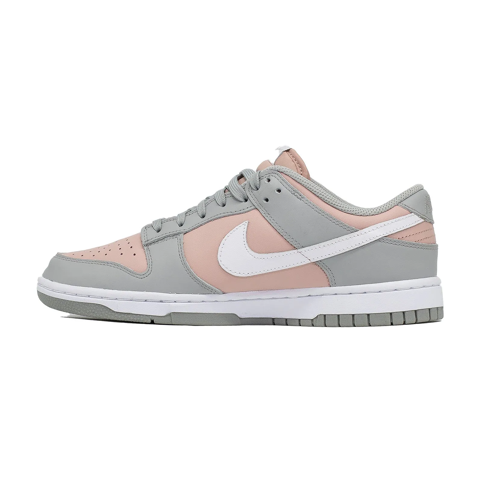 Women's Nike Dunk Low, Pink Oxford