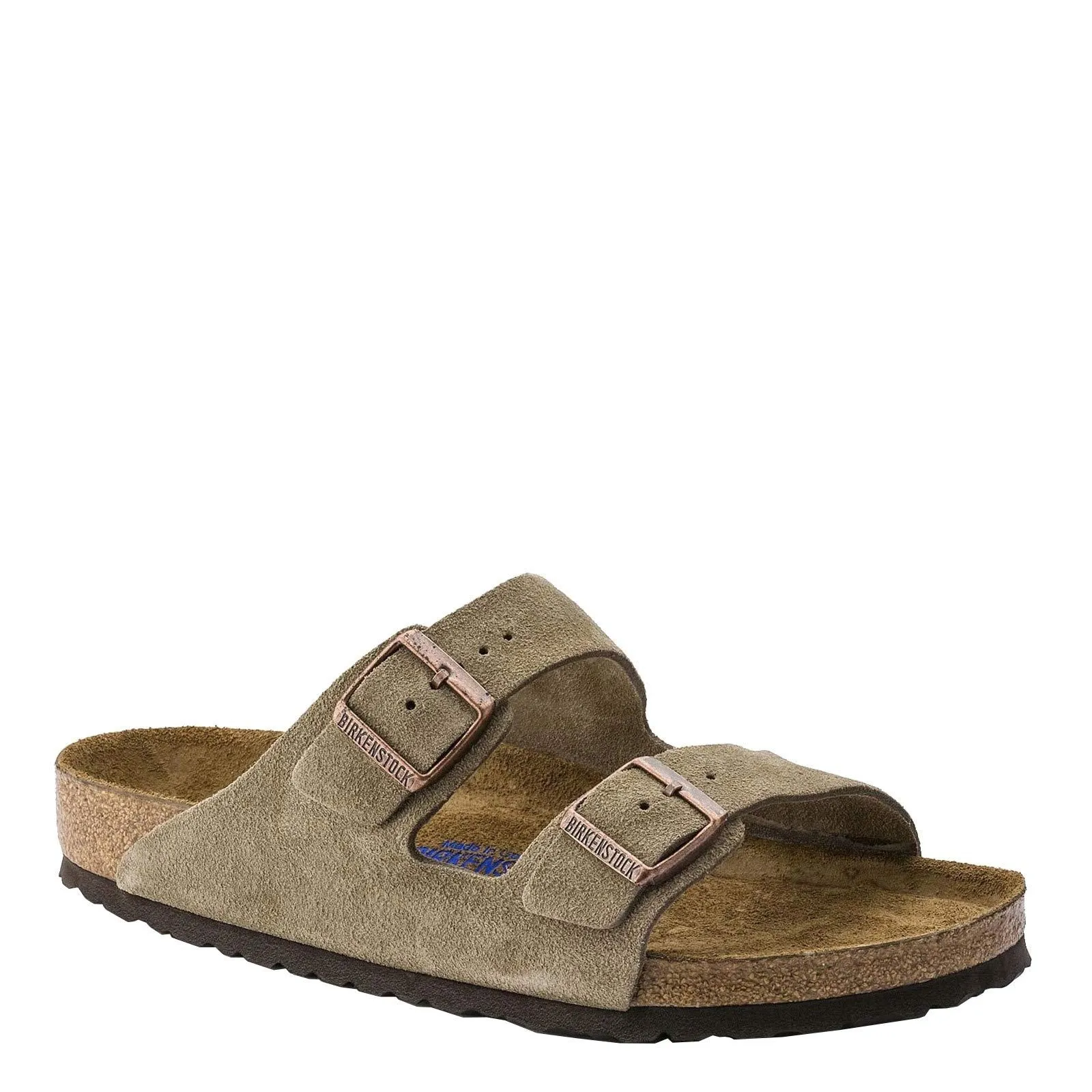 Women's Shoes Birkenstock ARIZONA Slide Sandals 0951303 TAUPE SUEDE