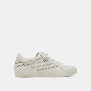 ZINA PERF 360 SNEAKERS WHITE LEATHER