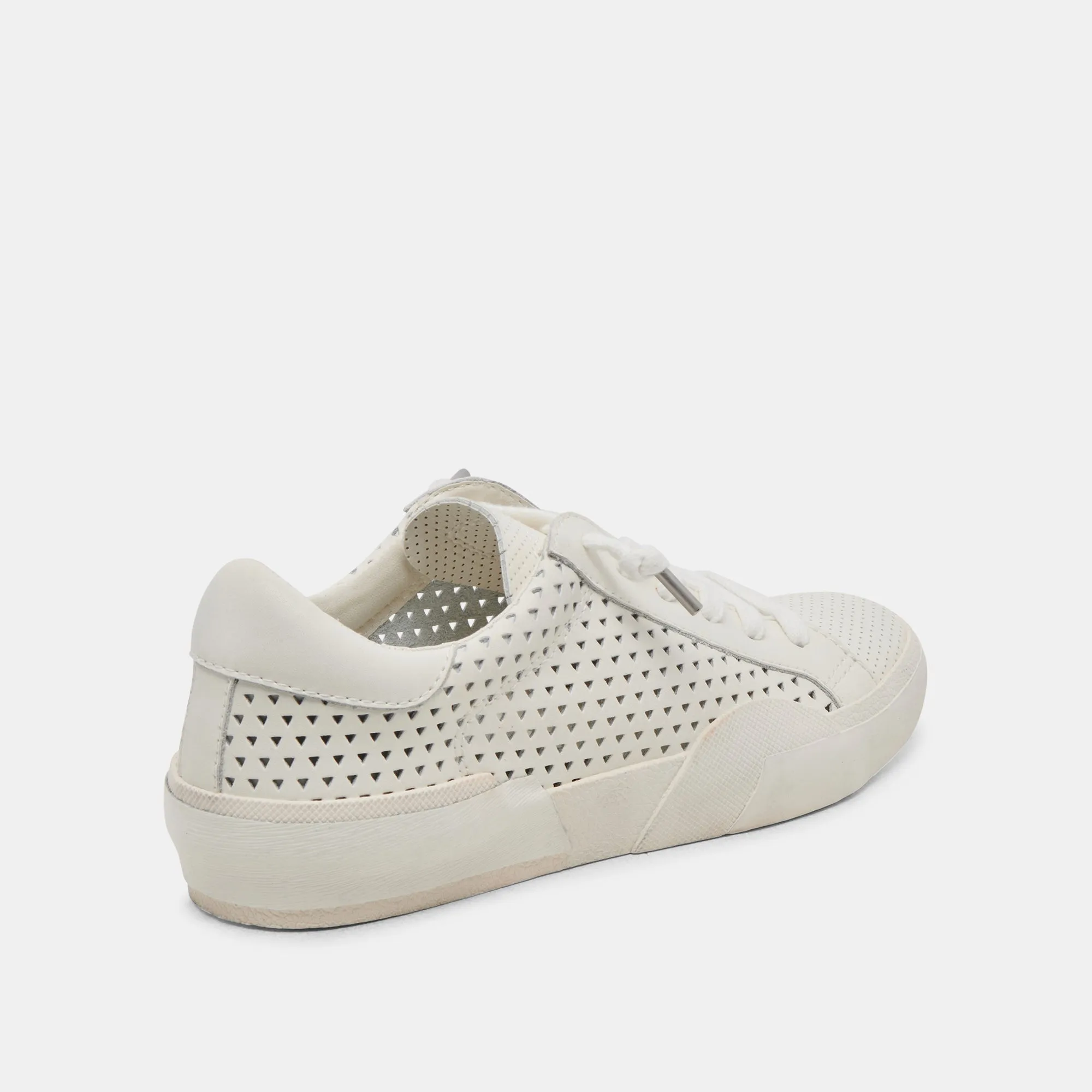 ZINA PERF 360 SNEAKERS WHITE LEATHER